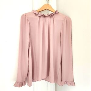 Violet + Claire Blush blouse